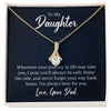 Alluring Beauty Necklace - For Daughter From Dad