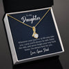 Alluring Beauty Necklace - For Daughter From Dad