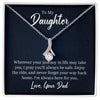 Alluring Beauty Necklace - For Daughter From Dad