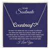 Heart Name Necklace - For Soulmate By My Side