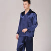 Men&#39;s Designer Ice Silk Pajama Set