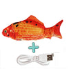 Cats USB Charger Interactive Toy Fish