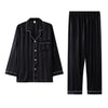 Men&#39;s Designer Ice Silk Pajama Set